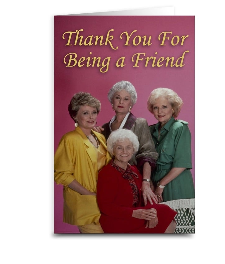 Golden Girls Birthday Card