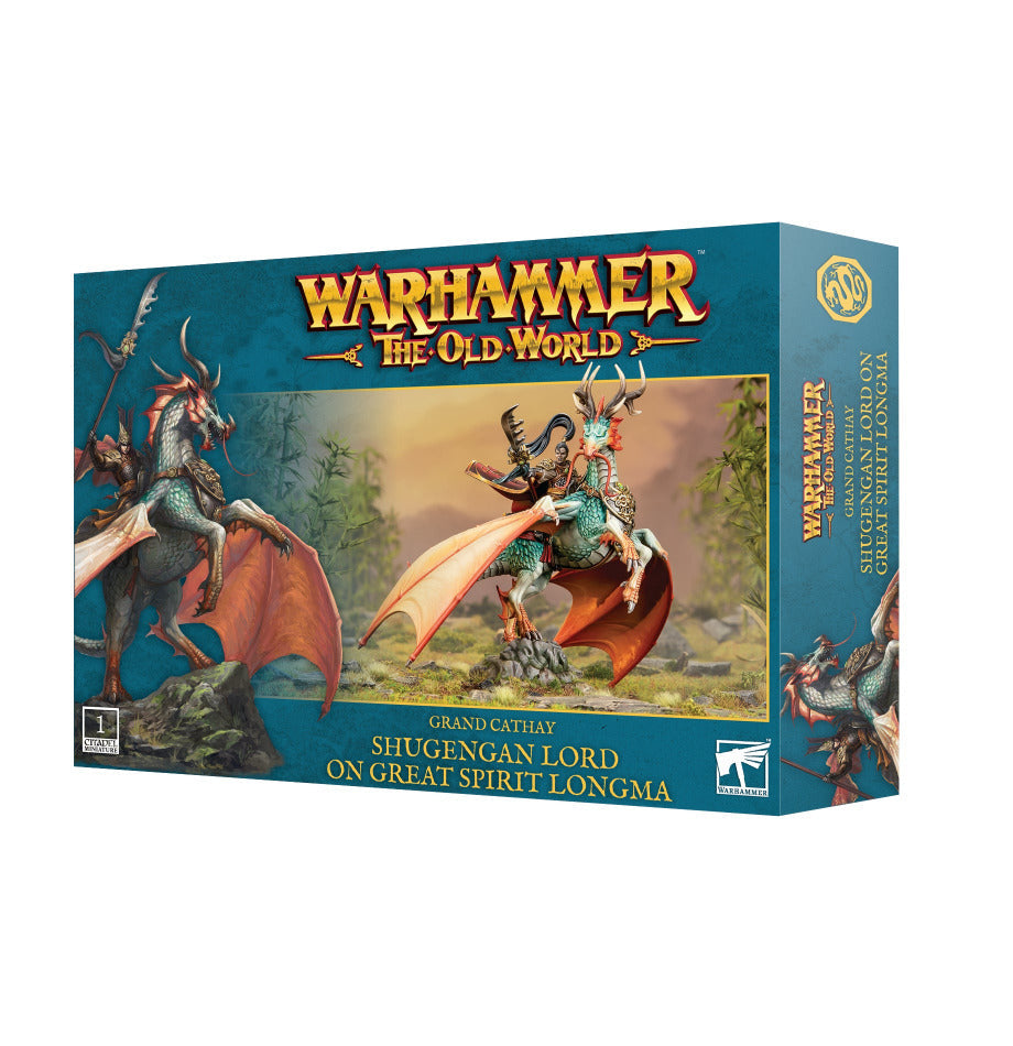 Warhammer: The Old World - Grand Cathay - Shugengan Lord on Great Spirit Longma