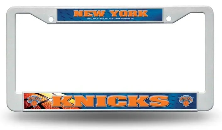 New York Knicks License Plate Frame