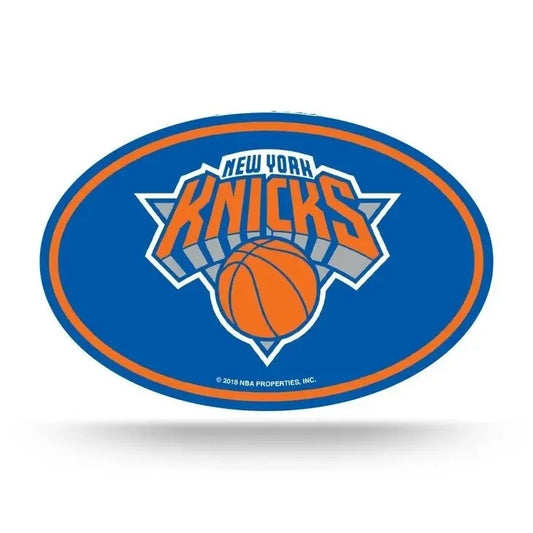 New York Knicks Oval NBA Full Color 3X5 Inch Decal Sticker