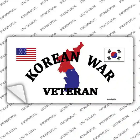 Korean War Veteran Bumper Sticker