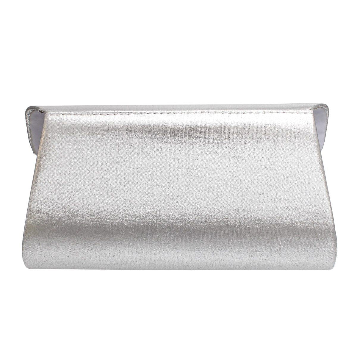 Evening Clutch Silver Phoenix Envelope Bag Women