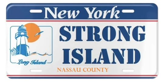 Long Island NY Strong Island License Plates