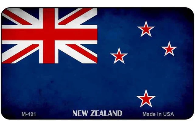 New Zealand Flag Refrigerator Magnet