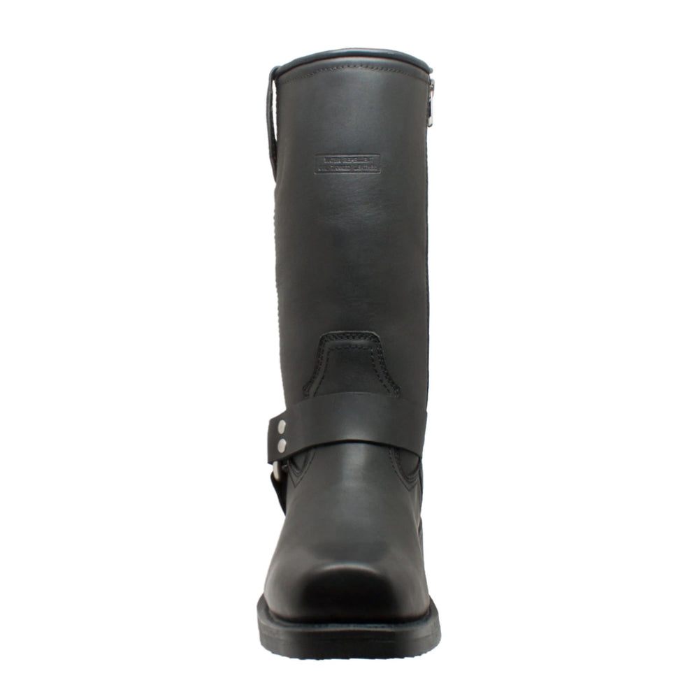 Front View Men's W/P Leather Harness Boot