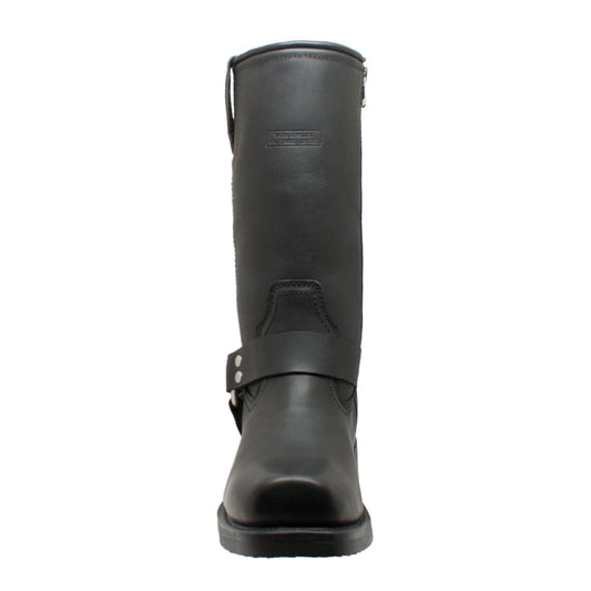Front View Men's W/P Leather Harness Boot