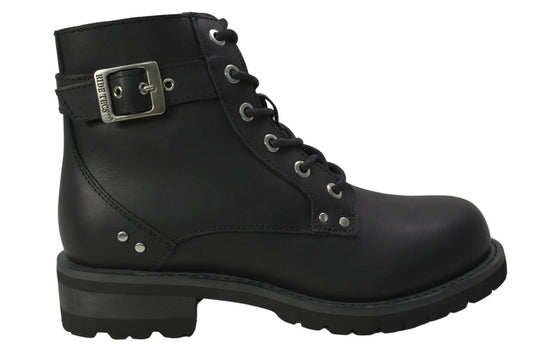 Side View Women's Double Zipper Boot