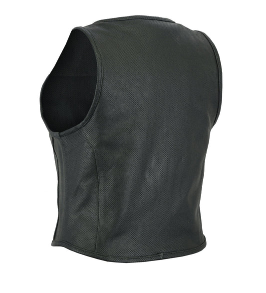 Rear and Side View DS Women's Updated Perforated SWAT Team Style Vest