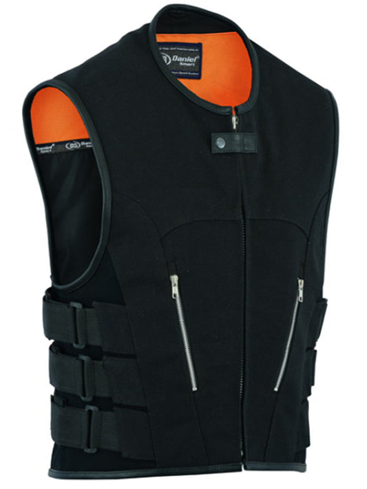 DS Men's Updated Canvas SWAT Team Style Vest