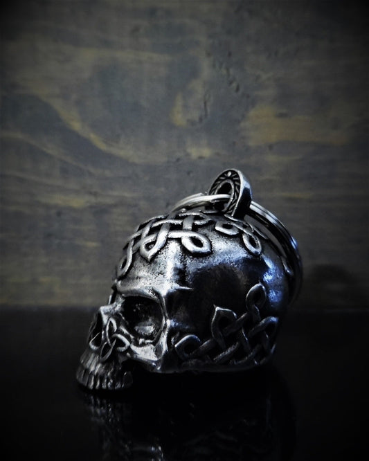 Side View Celtic Skull Bravo Bell