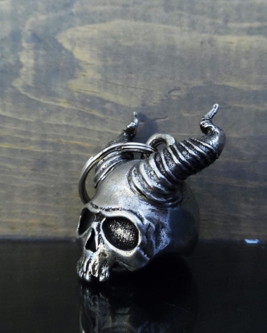 Side View Hell Skull Bravo Bell