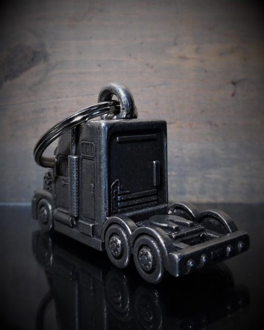 Rear View Semi Truck Bravo Bell