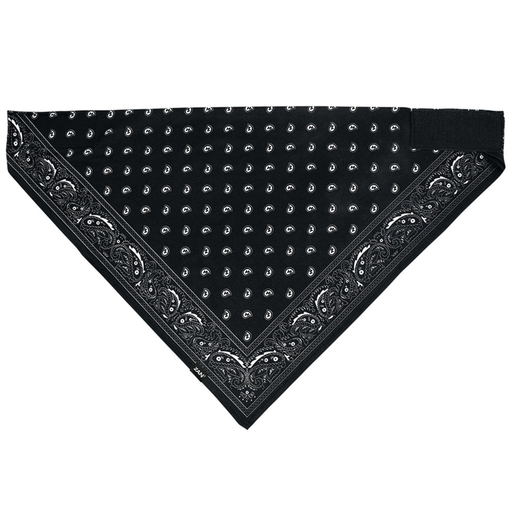 Bandanna, SportFlex(tm) Series, Black Paisley