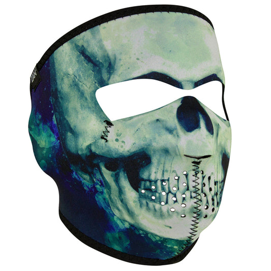ZAN® Full Mask- Neoprene- Painted Skull