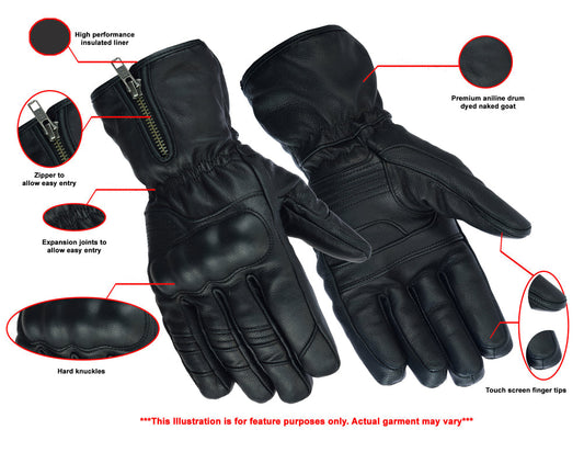 Infographic Black Rain Performance Glove