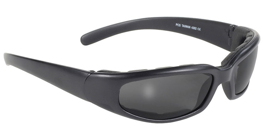 Rally Wrap Padded Blk Frame/Smoke Lens