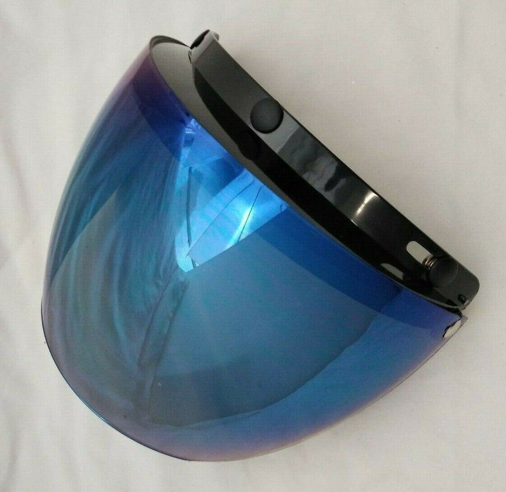 Snap Flip Shield - Hard Coated Blue Mirror