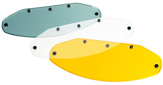02-507 5 Snap Flat Shield - Assorted Colors
