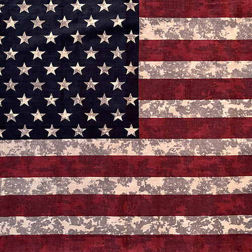 Tie Dye American Flag Bandana