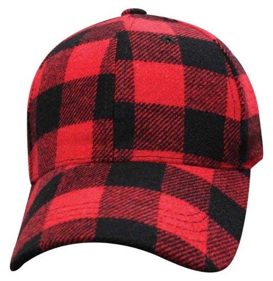 Buffalo Plaid Ball Cap