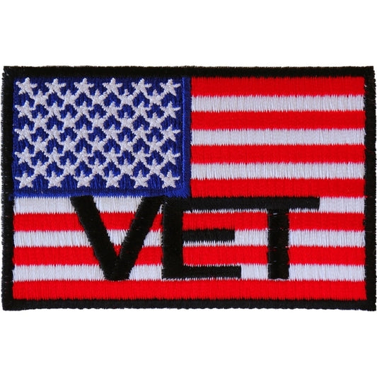 American Flag Veterans Patch