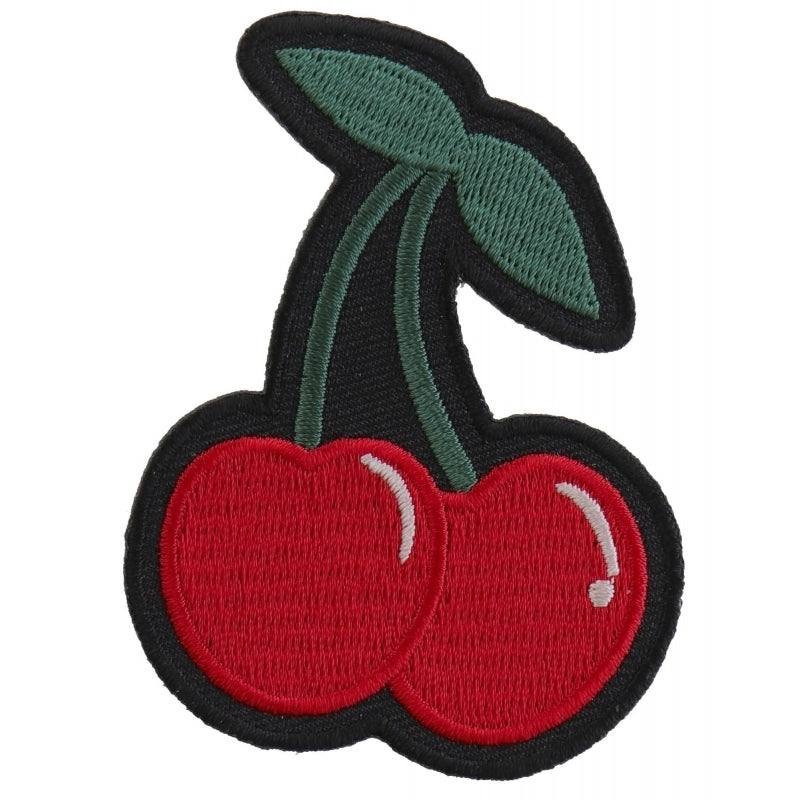 Embroidered Cherry Patch