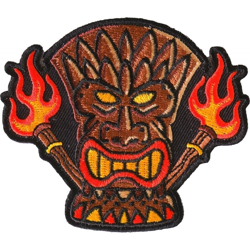 Tiki Totem Iron on Patch