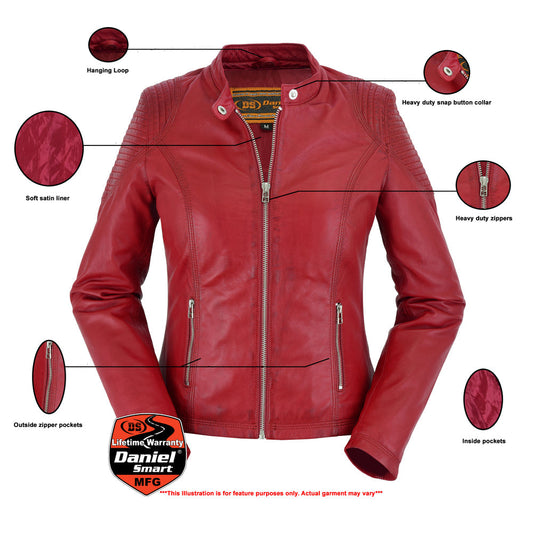 DS Cabernet - Women's Fashion Leather Jacket