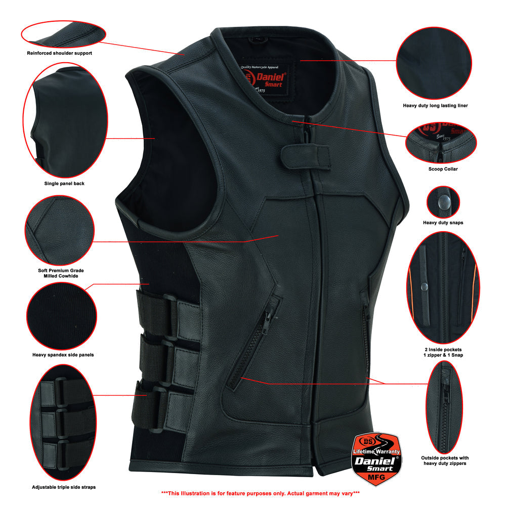 Infographic Women's Updated SWAT Team Style Vest