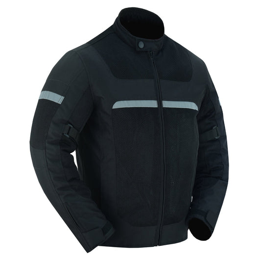 DS Men's Black Racer Mesh Jacket – Protective Design