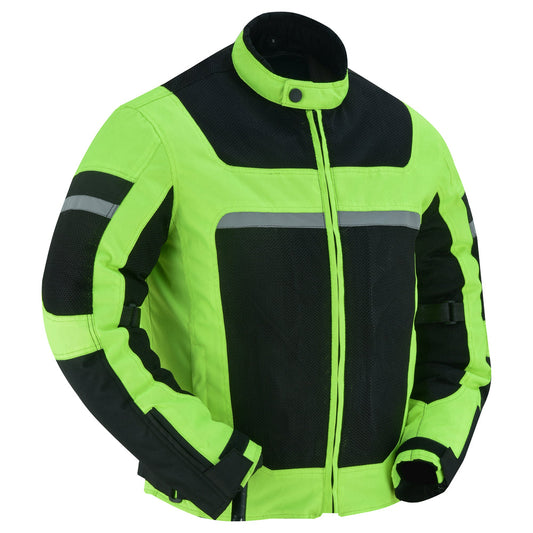 DS Men's High-Vis Racer Mesh Jacket
