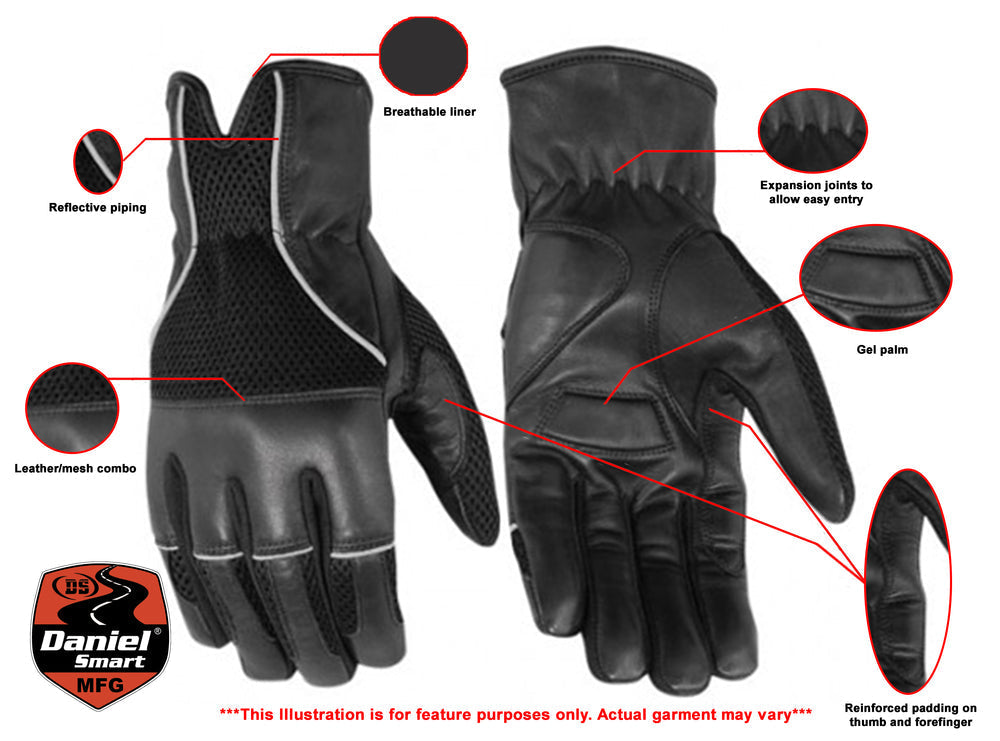 DS Leather / Mesh Summer Glove