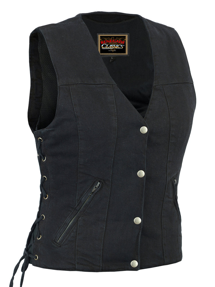 Daisy Denim Vest