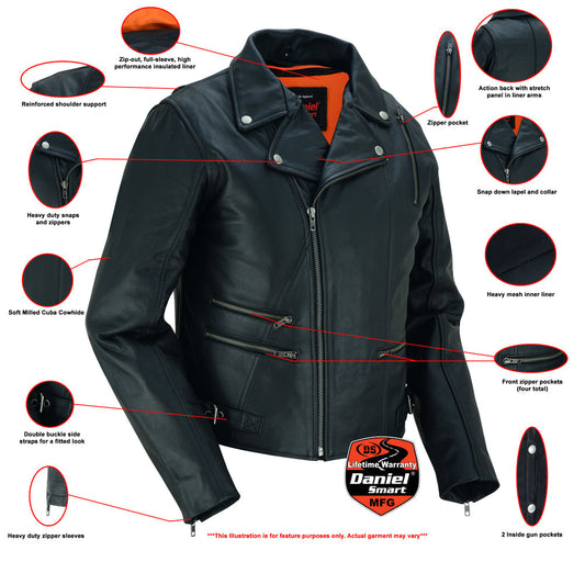 DS Women's Updated Stylish M/C Jacket