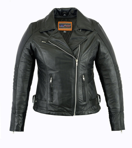DS Women's Updated Lightweight Stylish M/C Jacket