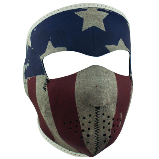 ZAN® Full Face Mask- Neoprene- Patriot Flag
