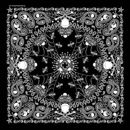 Bandana Paisley GS Skeletal