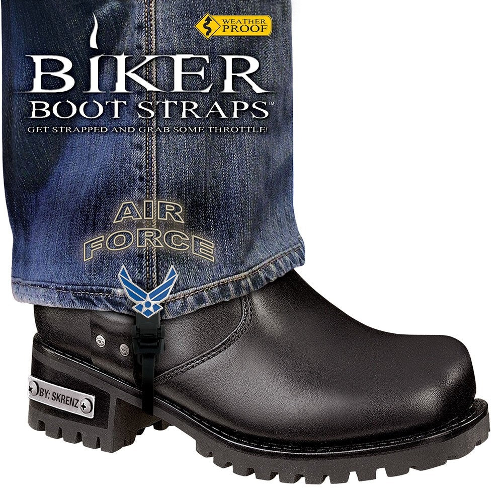 Weather Proof- Boot Straps- Air Force- 6 Inch