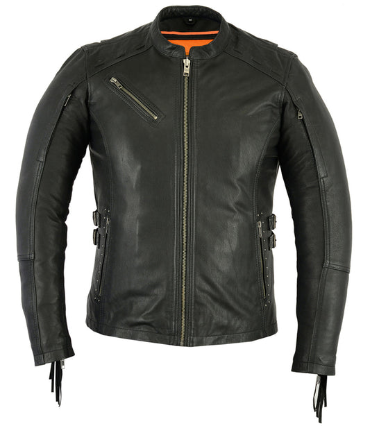 DS Women's Stylish Jacket with Fringe