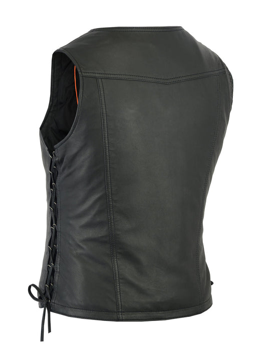 Side Rear View DS Women's Fashionable Lightweight Vest
