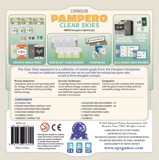 Pampero: Clear Skies Expansion