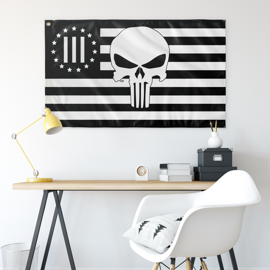 We the Three Punisher Flag