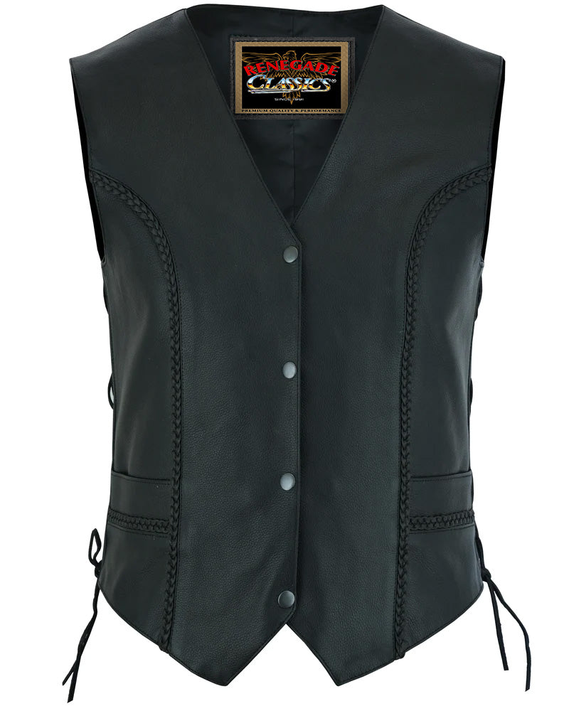 Full Front Enchantia Bikers Vest