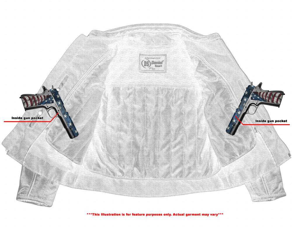 DS Women's Classic Plain Side Fitted M/C Style Jacket