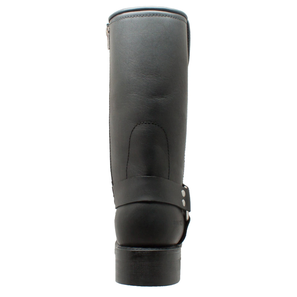 Rear View Men's W/P Leather Harness Boot