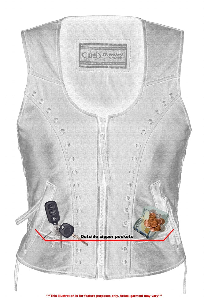 Xray DS Women's Lightweight Vest with Rivets Detailing