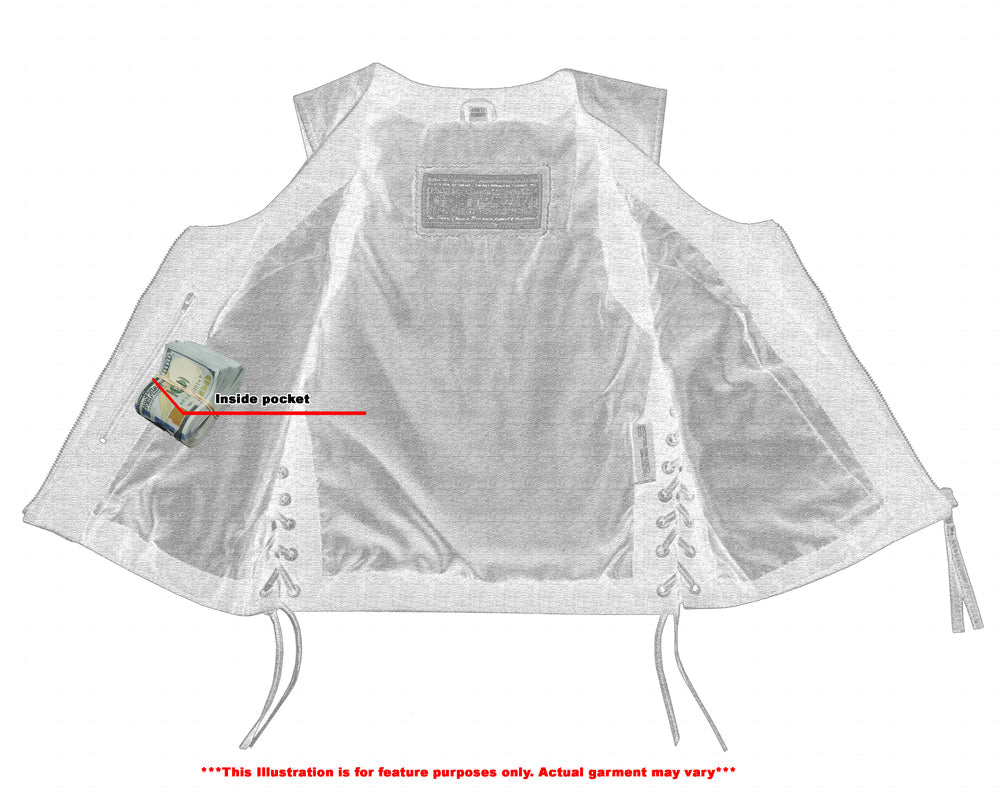 Xray Liner DS Women's Lightweight Vest with Rivets Detailing