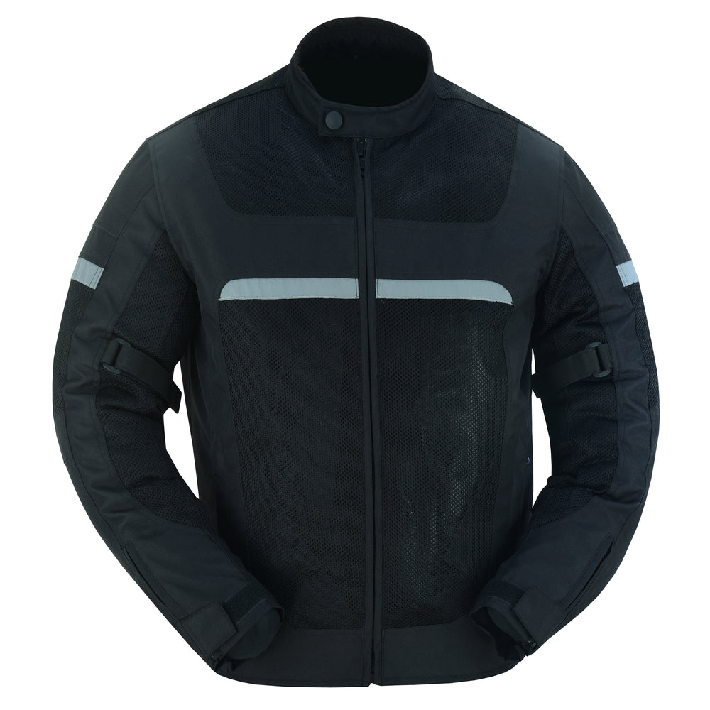 DS Men's Black Racer Mesh Jacket – Protective Design