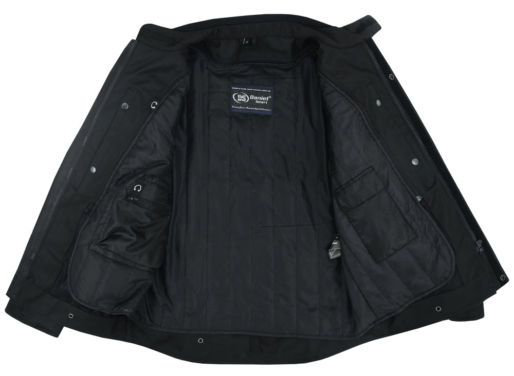 DS Heavy Duty Polyester Textile Mens motorcycle Jacket