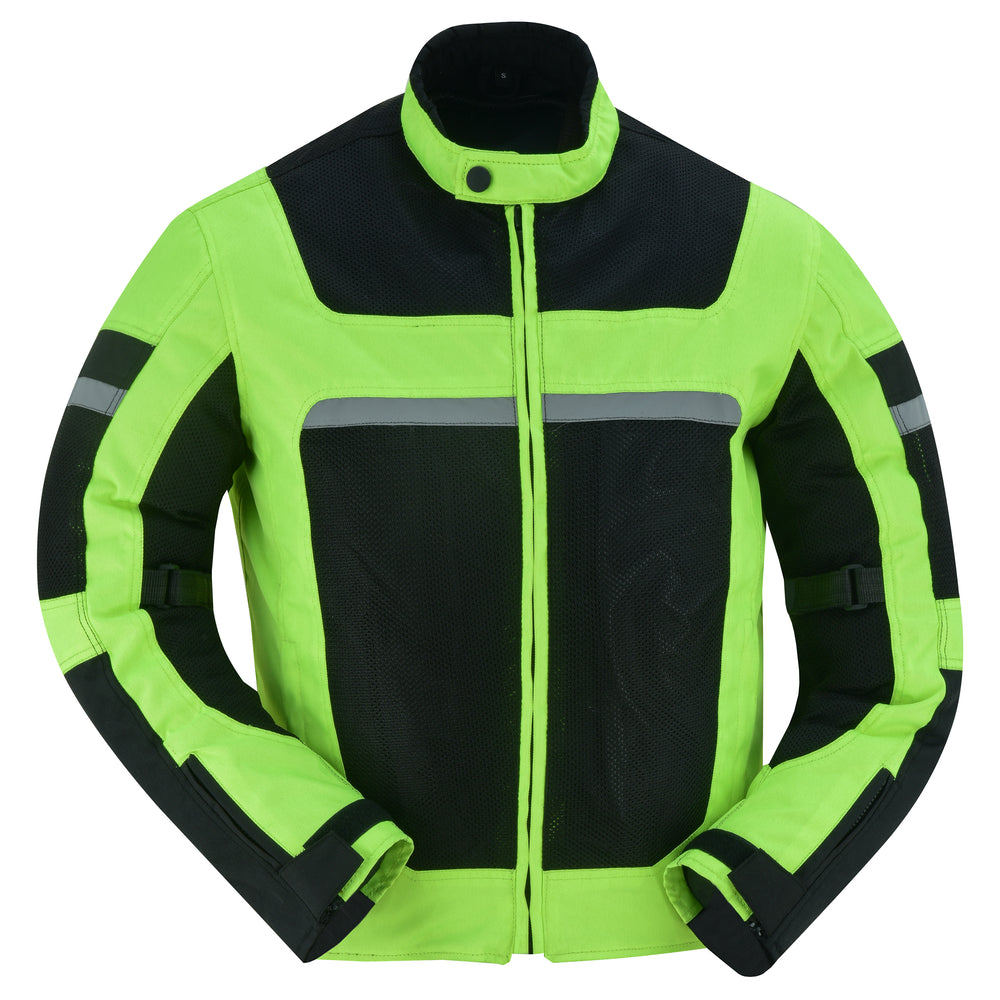 DS Men's High-Vis Racer Mesh Jacket